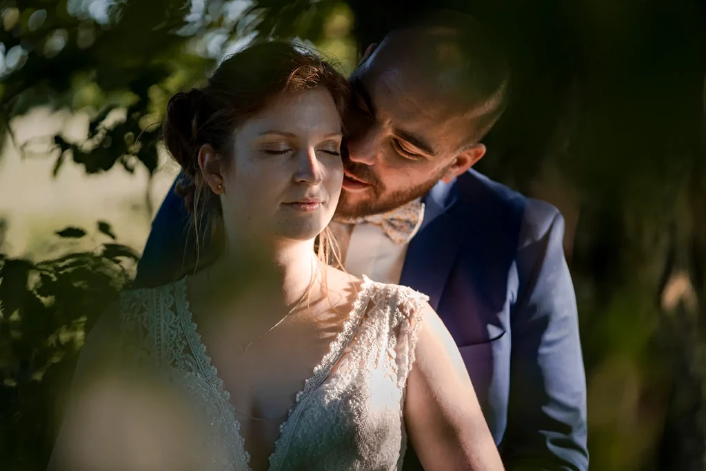 couple profite lors de son mariage près d'Amiens